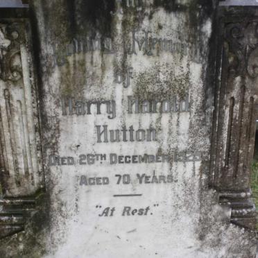 HUTTON Harry Harold -1925