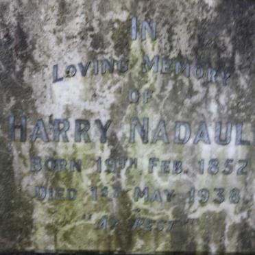 NADAULD Harry 1852-1938