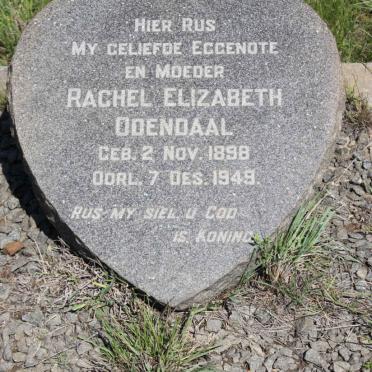ODENDAAL Rachel Elizabeth 1898-1949