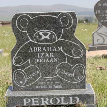 PEROLD Abraham Izak 1984-1990