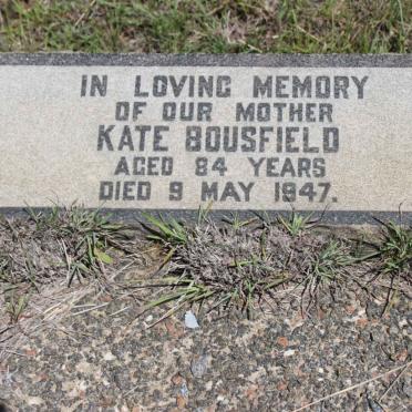 BOUSFIELD Kate -1947
