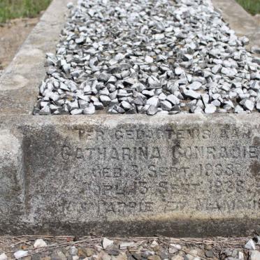CONRADIE Catharina 1938-1938
