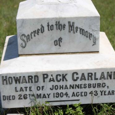 GARLAND Howard Pack -1904