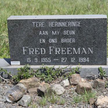 FREEMAN Fred 1955-1994