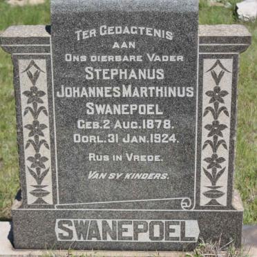 SWANEPOEL Stephanes Johannes Marthinus 1878-1924