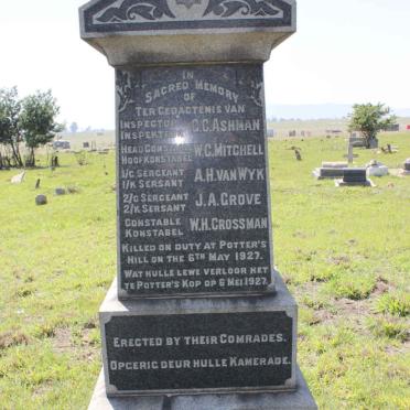 2. SAP members killed at POTTER'S 1927