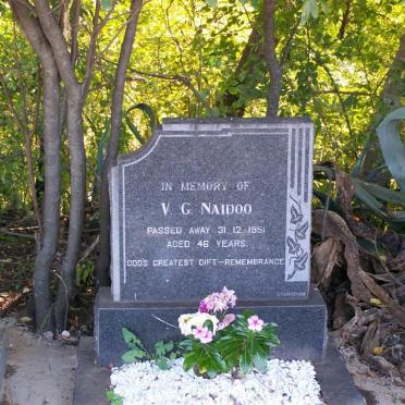 NAIDOO V.G. -1951