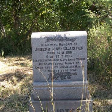 GLAISTER Joseph 1881-1956