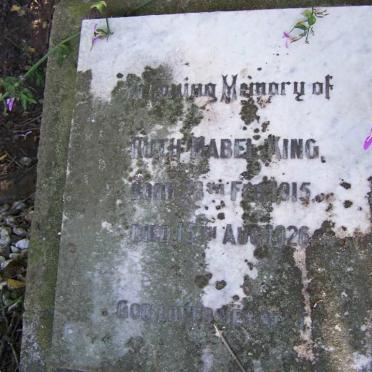 KING Ruth Mabel 1915-1926