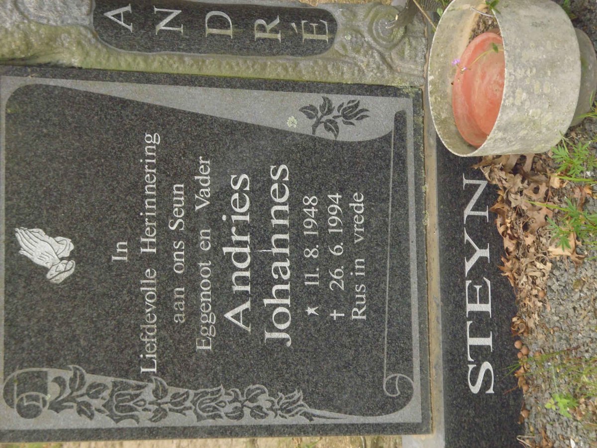 STEYN Andries Johannes 1948-1994