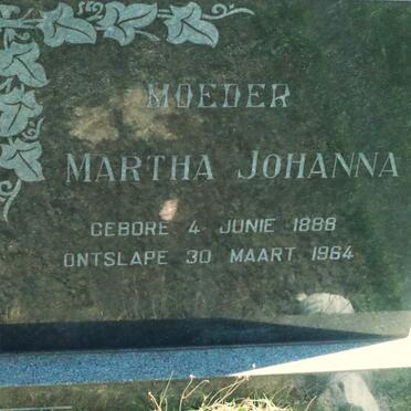 MAARTENS Mathys Daniel 1886-1964 &amp; Martha Johanna 1888-1964