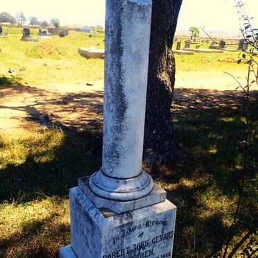 WARREN Robert John Gerard 1861-1902 &amp; Martha Caroline 1860-1892