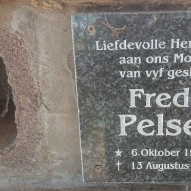 PELSER Freda 1916-2015