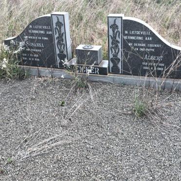 EICKER Albert 1896-1969 &amp; Elsie Susanna JANSE VAN RENSBURG 1908-1989