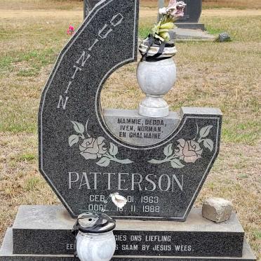 PATTERSON Quintin 1963-1988