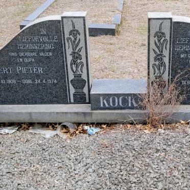 KOCK Gert Pieter 1908-1974 &amp; Anna Maria 1915-1969