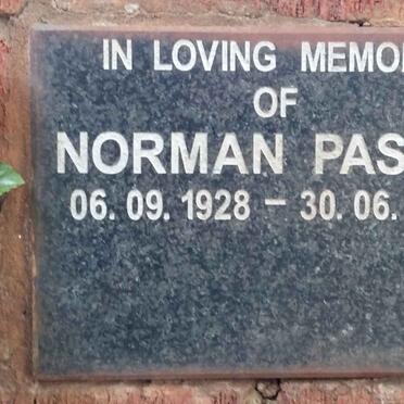 PASKIN Norman 1928-2001
