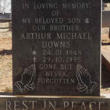DOWNS Arthur Michael 1948-1995