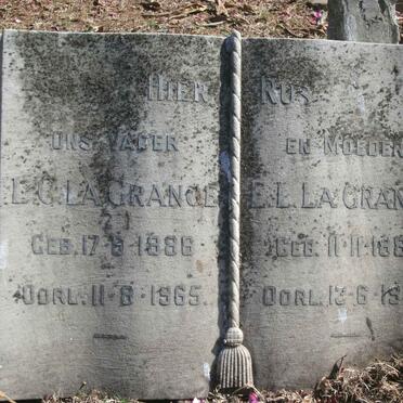 GRANGE L.C., la 1886-1965 &amp; E.L. 1886-1970
