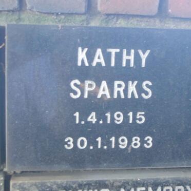 SPARKS Kathy 1915-1983