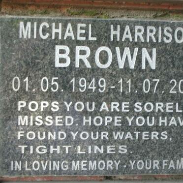 BROWN Michael Harrison 1949-2002
