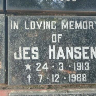 HANSEN Jes 1913-1988