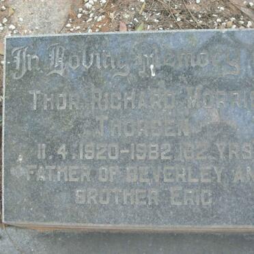THORSEN Thor Richard Morris 1920-1982