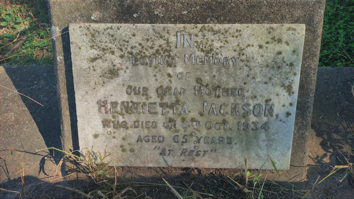 JACKSON Henrietta -1934