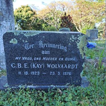 WOLVAARDT C.B.E. 1923-1976