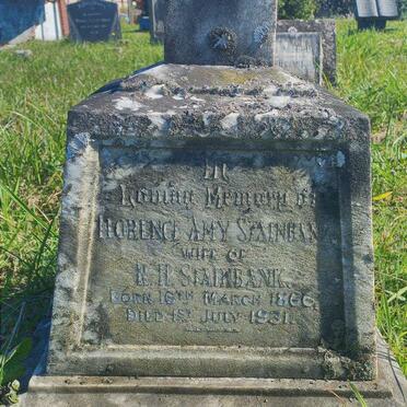 STAINBANK Lorence Amy 1866-1931