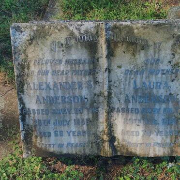 ANDERSON Alexander S. -1956 & Laura -1961