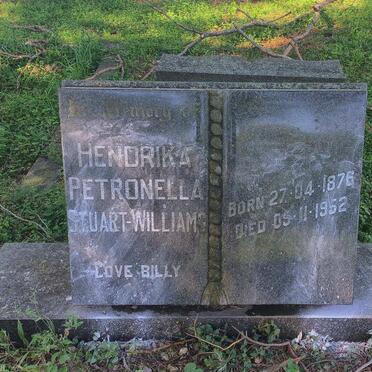 WILLIAMS Hendrika Petronella, STUART- 1876-1952