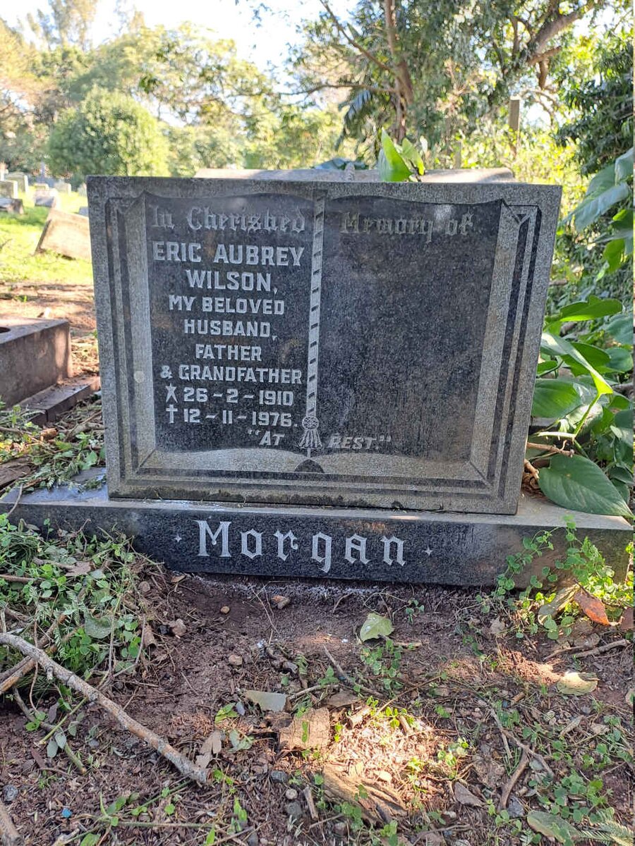 MORGAN Eric Aubrey Wilson 1910-1976