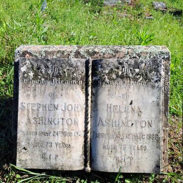 ASHINGTON Stephen John -1957 & Helena -1966