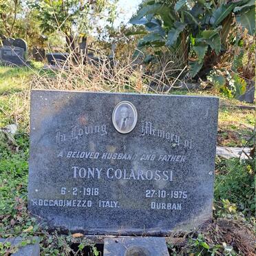 COLAROSSI Tony 1916-1975
