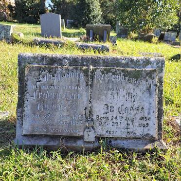 CASSE Frederic Cecil, du 1888-1952 & Phyllys 1894-19?9