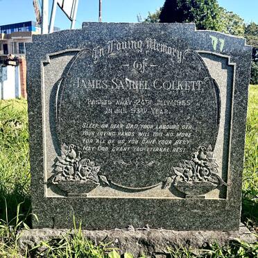 COLKETT James Samuel -1955