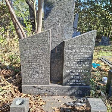 COETZEE Johannes Jacobus 1938-1981 & Magdalena Engela 1939-2017 _2