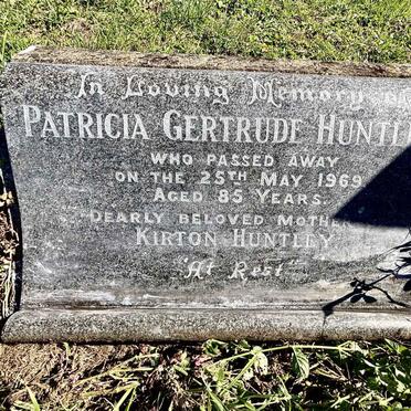 HUNTLEY Patricia Gertrude -1969 