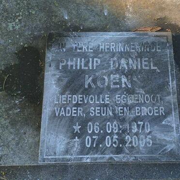 KOEN Philip Daniel 1970-2005