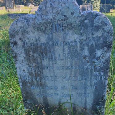 MACGREGOR William -1899