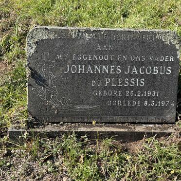 PLESSIS Johannes Jacobus, du 1931-1974