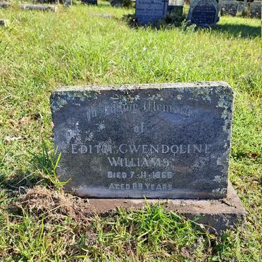 WILLIAMS Edith Gwendoline -1966