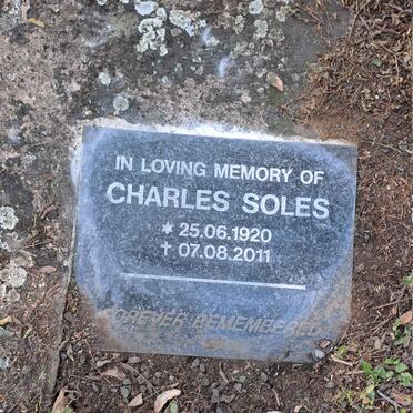 SOLES Charles 1920-2011
