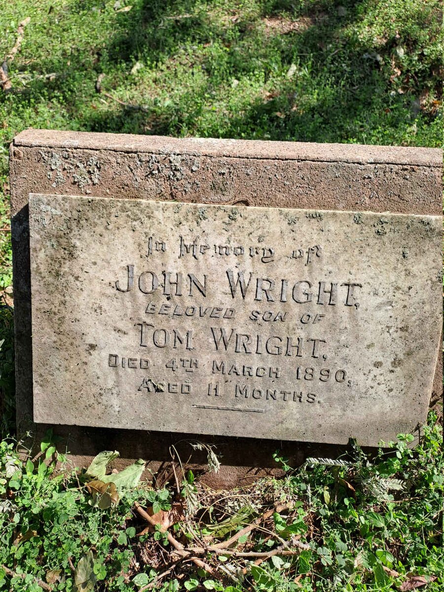 WRIGHT John -1890