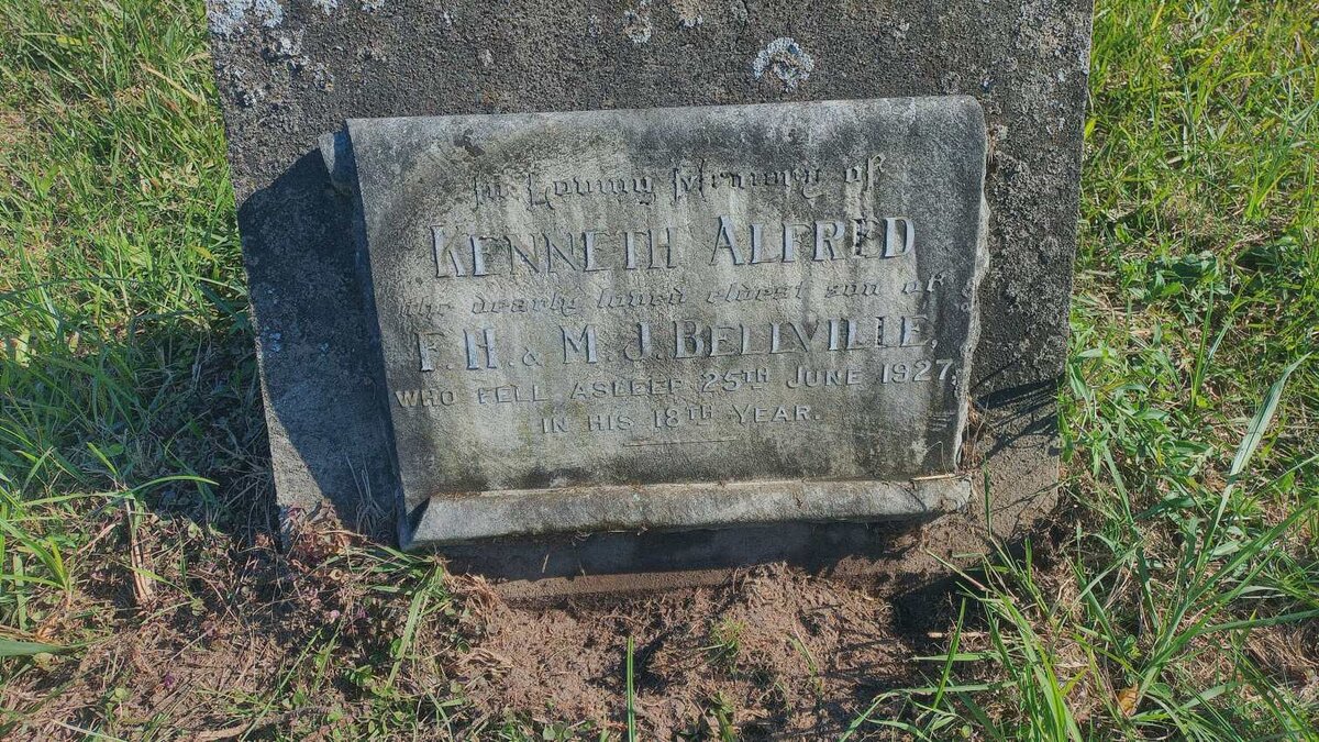 BELLVILLE Kenneth Alfred -1927