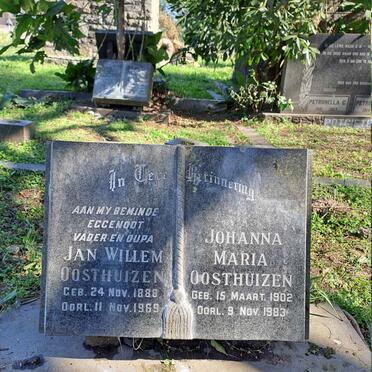 OOSTHUIZEN Jan Willem 1888-1969 :: OOSTHUIZEN Johanna Maria 1902-1983
