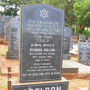 ABELSON Bernard -1952