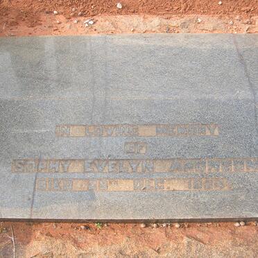 ARONSON Sophy Evelyn -1934