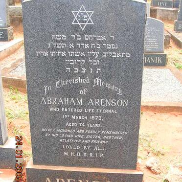 ARENSON Abraham -1973